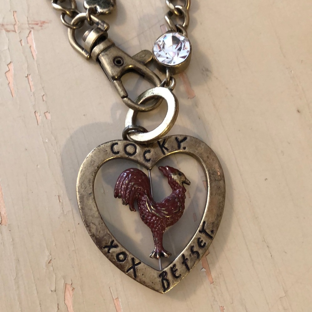 Betsey Johnson “Cocky” necklace